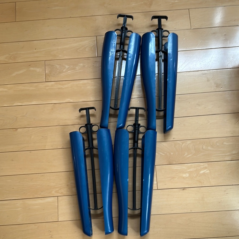 Set of Blue Shoe Trees